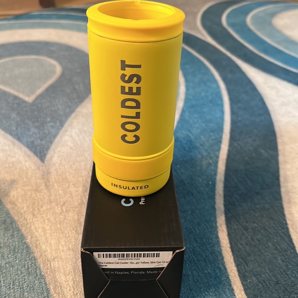 The Coldest Water 12oz Slim Coldie. New in Box! - Picture 5 of 6